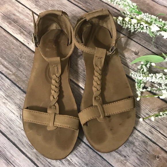 rainbow calafia sandals